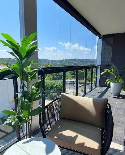 Alvarium Premium & Garden - Panorama Gdyni Lägenhet