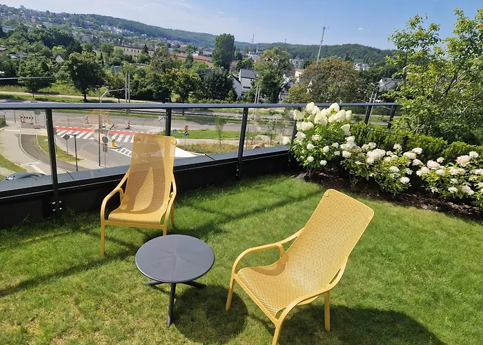 Lägenhet Alvarium Premium & Garden - Panorama Gdyni *